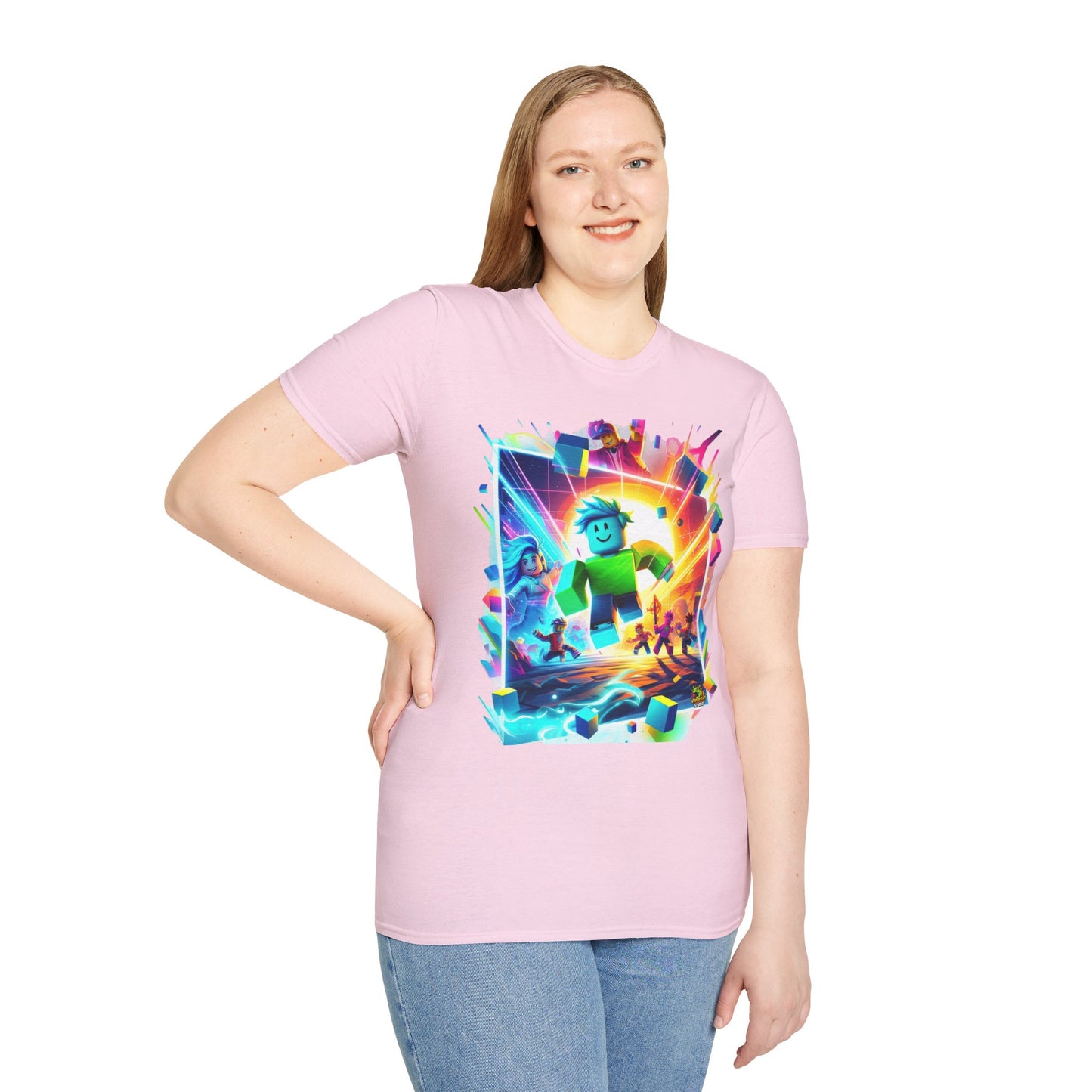 Roblox Avatar T-Shirt for Kids | Unique Roblox Graphic Tee | Roblox Gaming Merch | Cool Gift for Roblox Fans