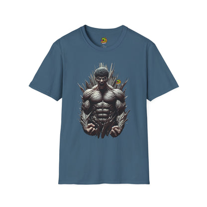 Inspiration - UFC T Shirt | Unleash Fierce Confidence | UFC Tee with Baki Anime Inspiration for Gym - custom-made. perfect gift idea. Order yours now and stand out with this exclusive piece!