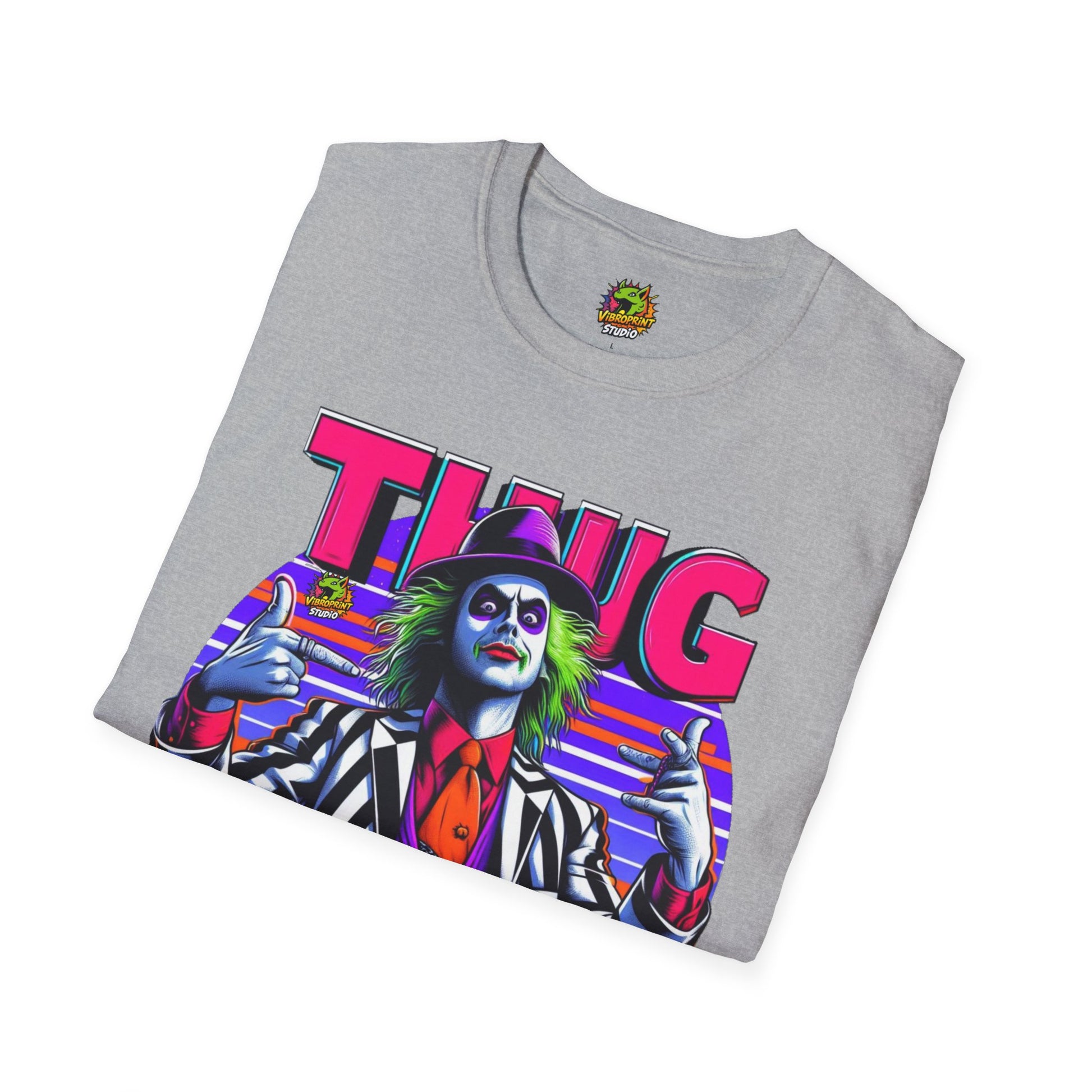 | - Beetlejuice Shirt | Thug Life Graphic Shirt | Funny Halloween Beetlejuice Tee - premium material. perfect gift idea. Order yours now and stand out with this exclusive piece!