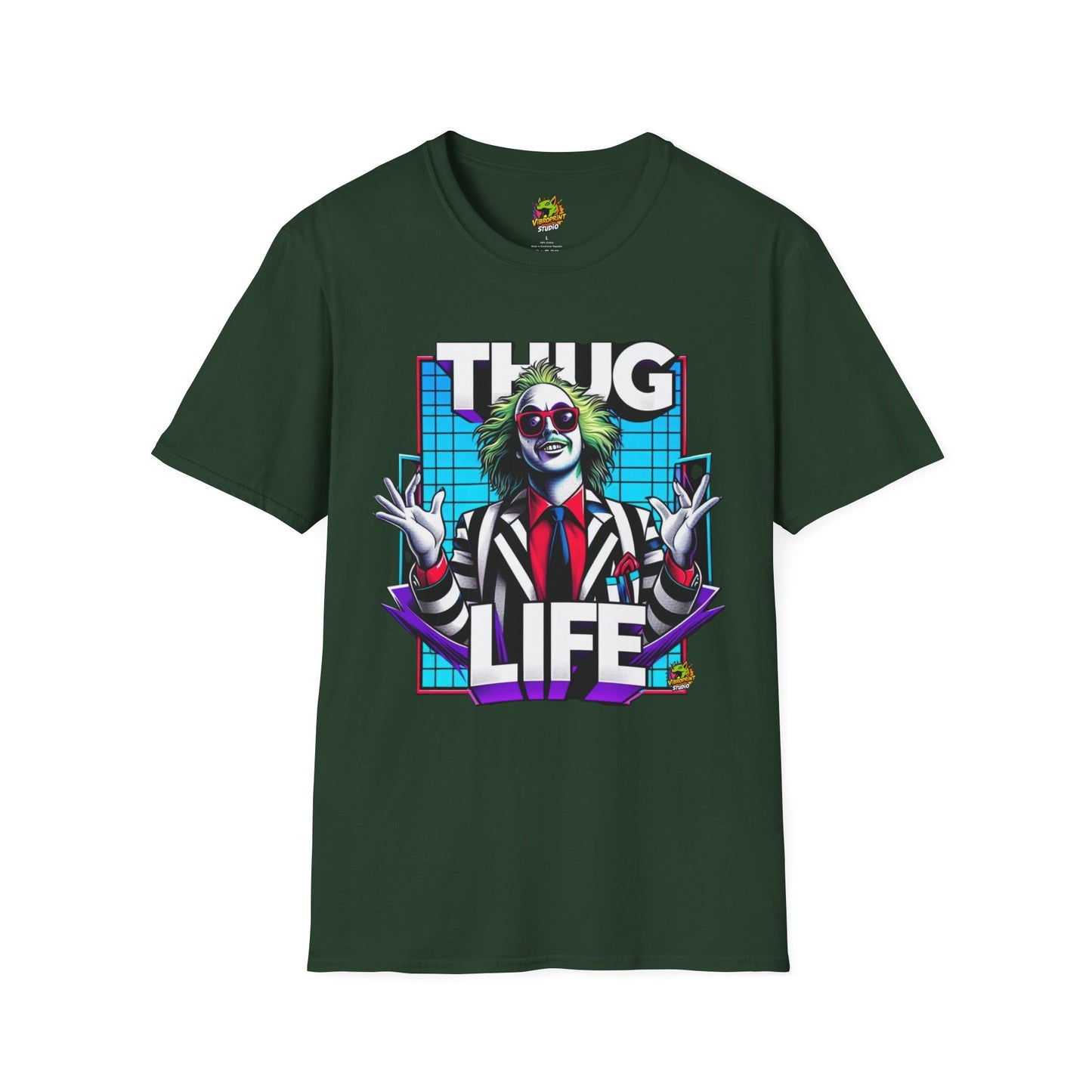 T-Shirt - Beetlejuice Shirt | Funny Thug Life Graphic Tee | Halloween Beetlejuice T-Shirt for Men & Women - premium material. limited stock. Order yours now and stand out with this exclusive piece!