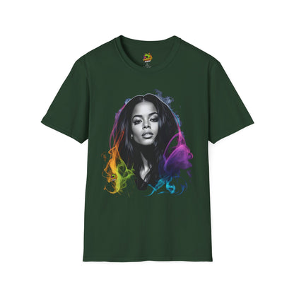 Queen - Aaliyah shirt | Tribute to the Queen of Urban Pop | Memorial Icon T-Shirt - custom-made. perfect gift idea. Order yours now and stand out with this exclusive piece!