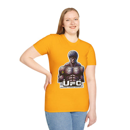 UFC T Shirt | Unleash Fierce Confidence | UFC Tee for Athletes and Baki Anime Fans