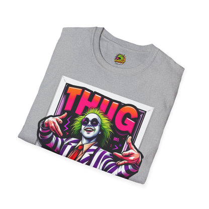 high-quality - Beetlejuice Shirt | Spooky Thug Life Tee | Beetlejuice Graphic T-Shirt for Halloween - premium material. perfect gift idea. Order yours now and stand out with this exclusive piece!