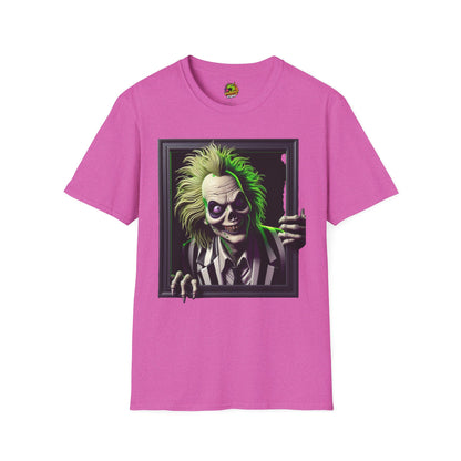 | - Beetlejuice Shirt | Classic Beetlejuice Tee | Funny Beetlejuice Shirt | Halloween Beetlejuice Tee - premium material. limited stock. Order yours now and stand out with this exclusive piece!