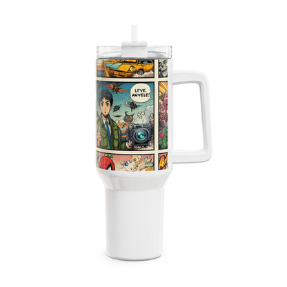 Comics - Stanley Tumbler | Colorful Anime and Comics Themed Tumbler | Geek Drinkware for Fans - custom-made. perfect gift idea. Order yours now and stand out with this exclusive piece!