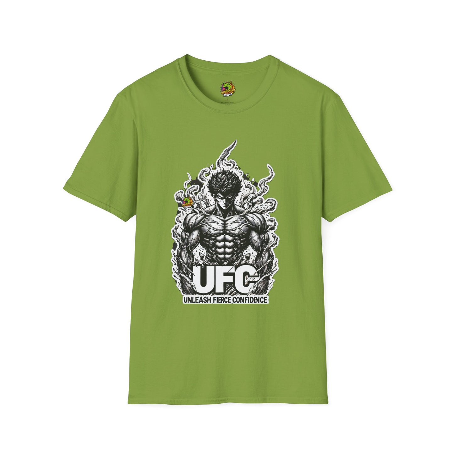 | - UFC T Shirt | Unleash Fierce Confidence | Motivational UFC Tee with Baki Anime Influence - custom-made. perfect gift idea. Order yours now and stand out with this exclusive piece!