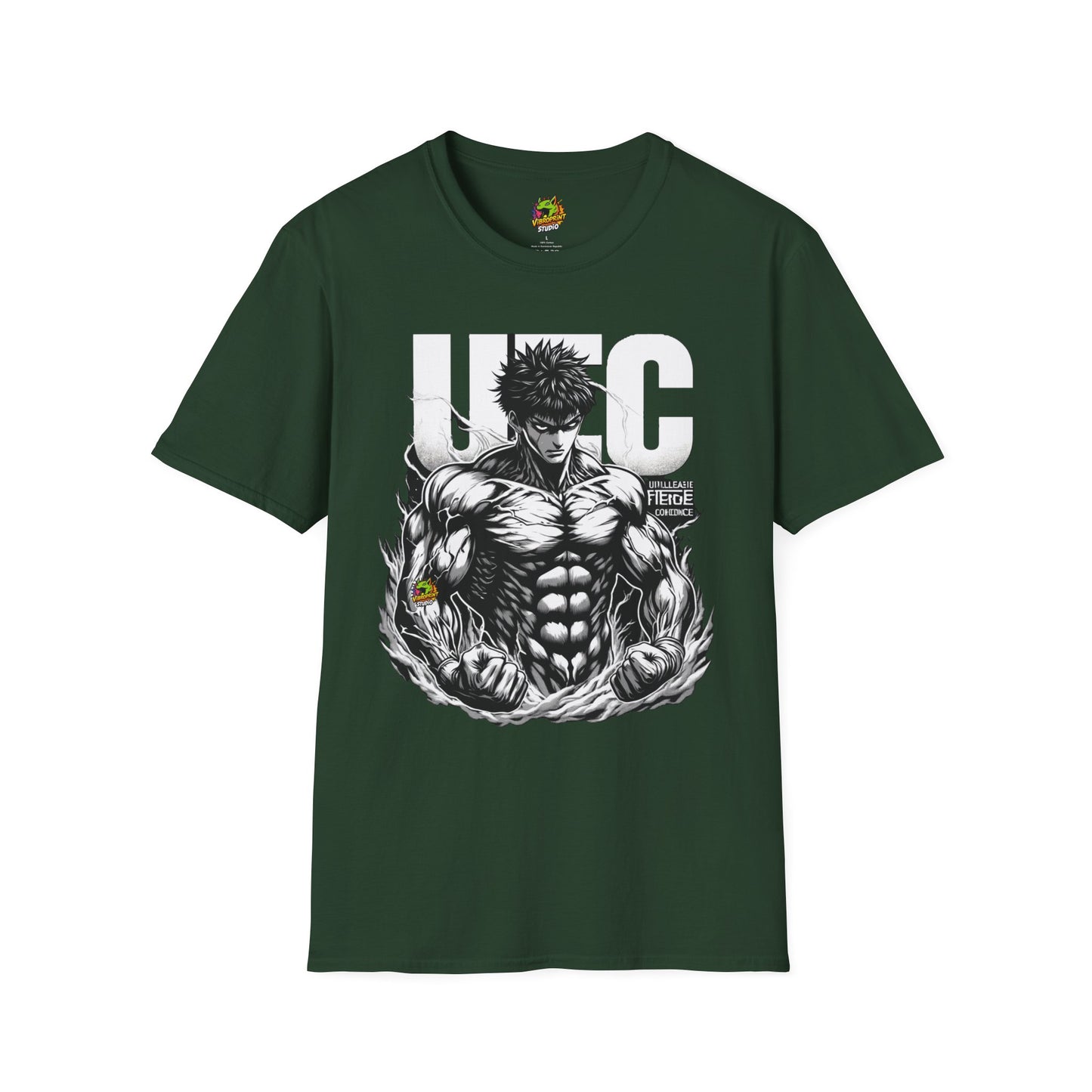 UFC - UFC T Shirt | Unleash Fierce Confidence | UFC Tee for Fitness and Baki Anime Fans - premium material. limited stock. Order yours now and stand out with this exclusive piece!