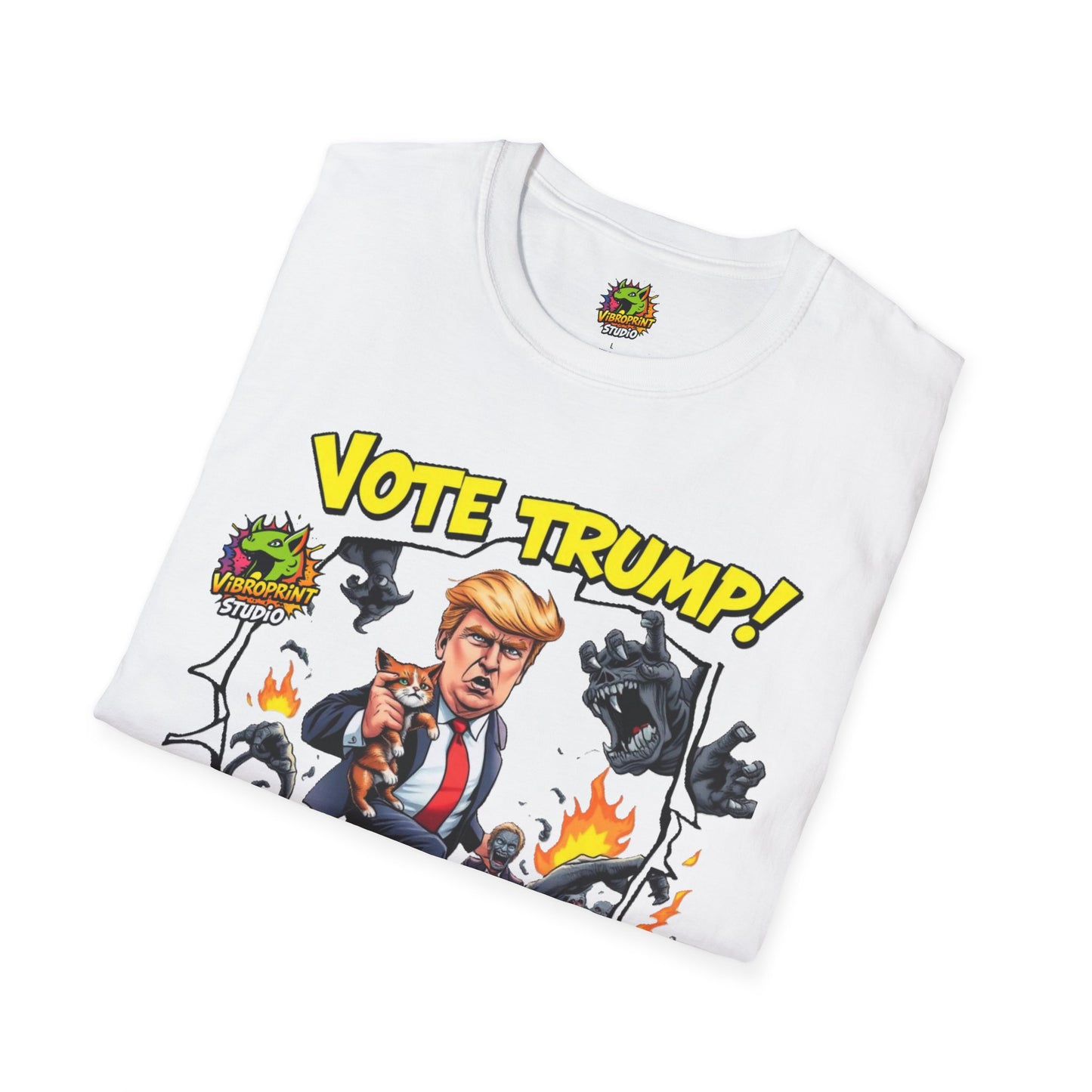 They're Eating the Dogs Tee | Satire Trump Election T-Shirt | Funny Political Graphic Te