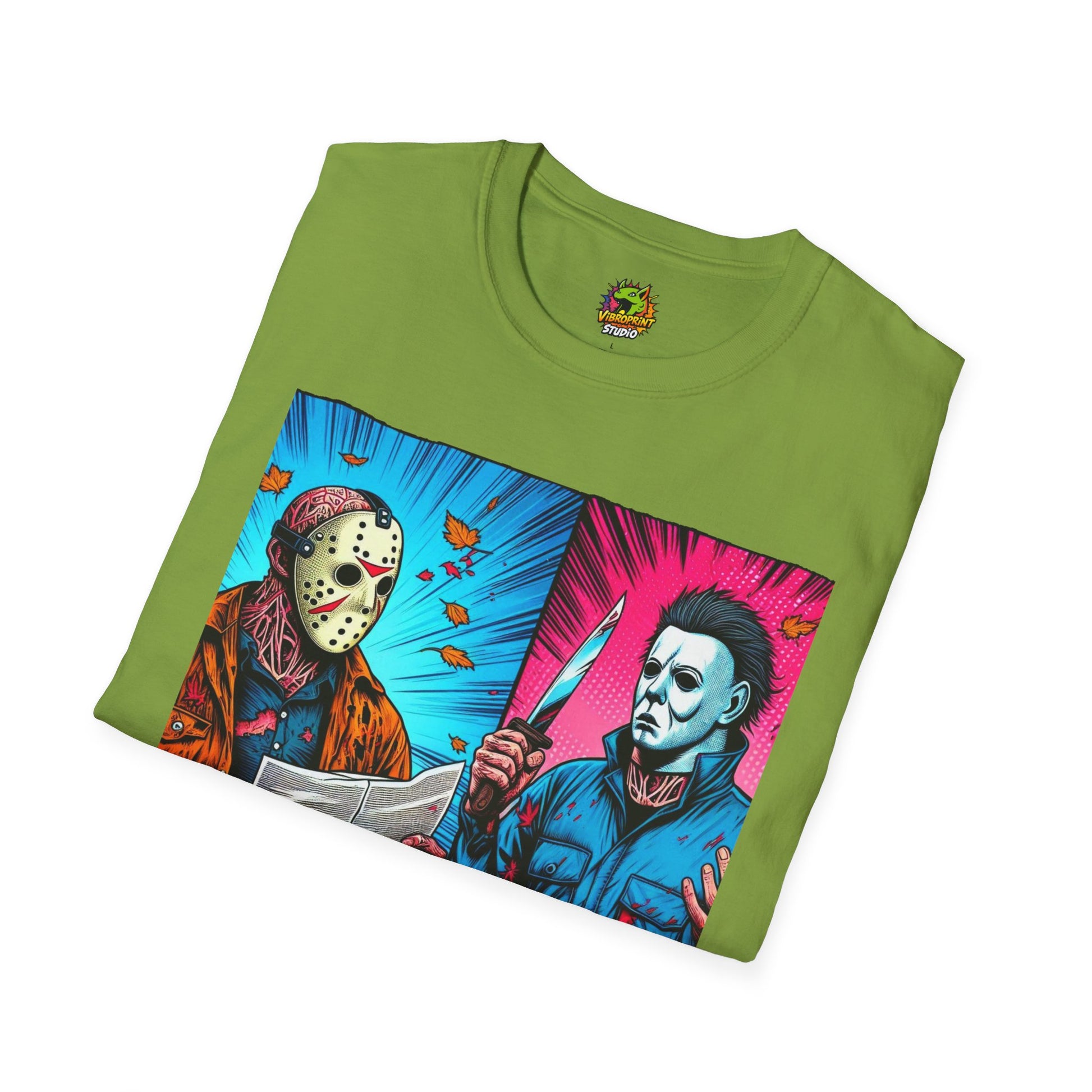 Voorhees - Michael Myers Vintage Tee | Jason Voorhees Funny Halloween Picnic Shirt - premium material. limited stock. Order yours now and stand out with this exclusive piece!