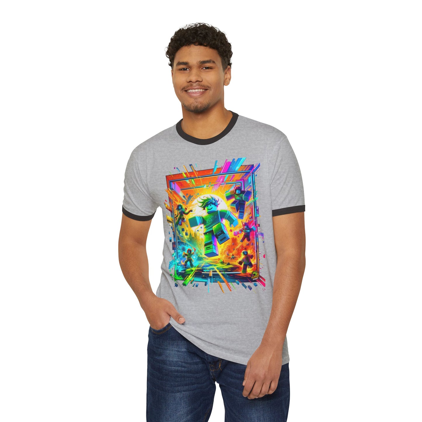 Roblox T Shirt for Kids & Adults | Roblox Gaming Tee | Roblox Adventure Shirt - High Quality Image