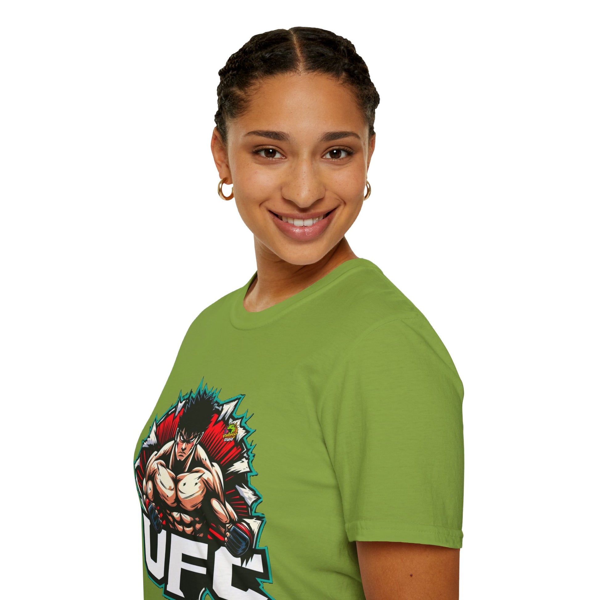 UFC - UFC T Shirt | Unleash Fierce Confidence | UFC Tee for Motivational Fitness Fans - custom-made. limited stock. Order yours now and stand out with this exclusive piece!