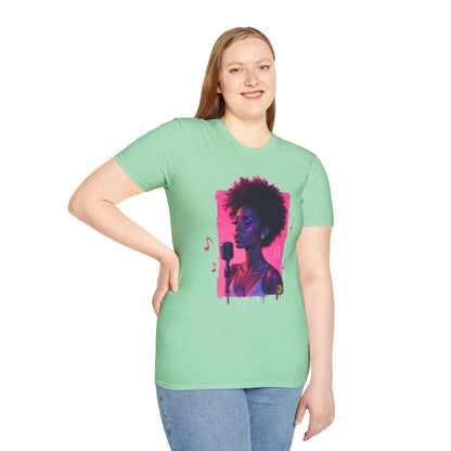 Whitney Houston Shirt - Elegant Performance - VibroPrint Studio