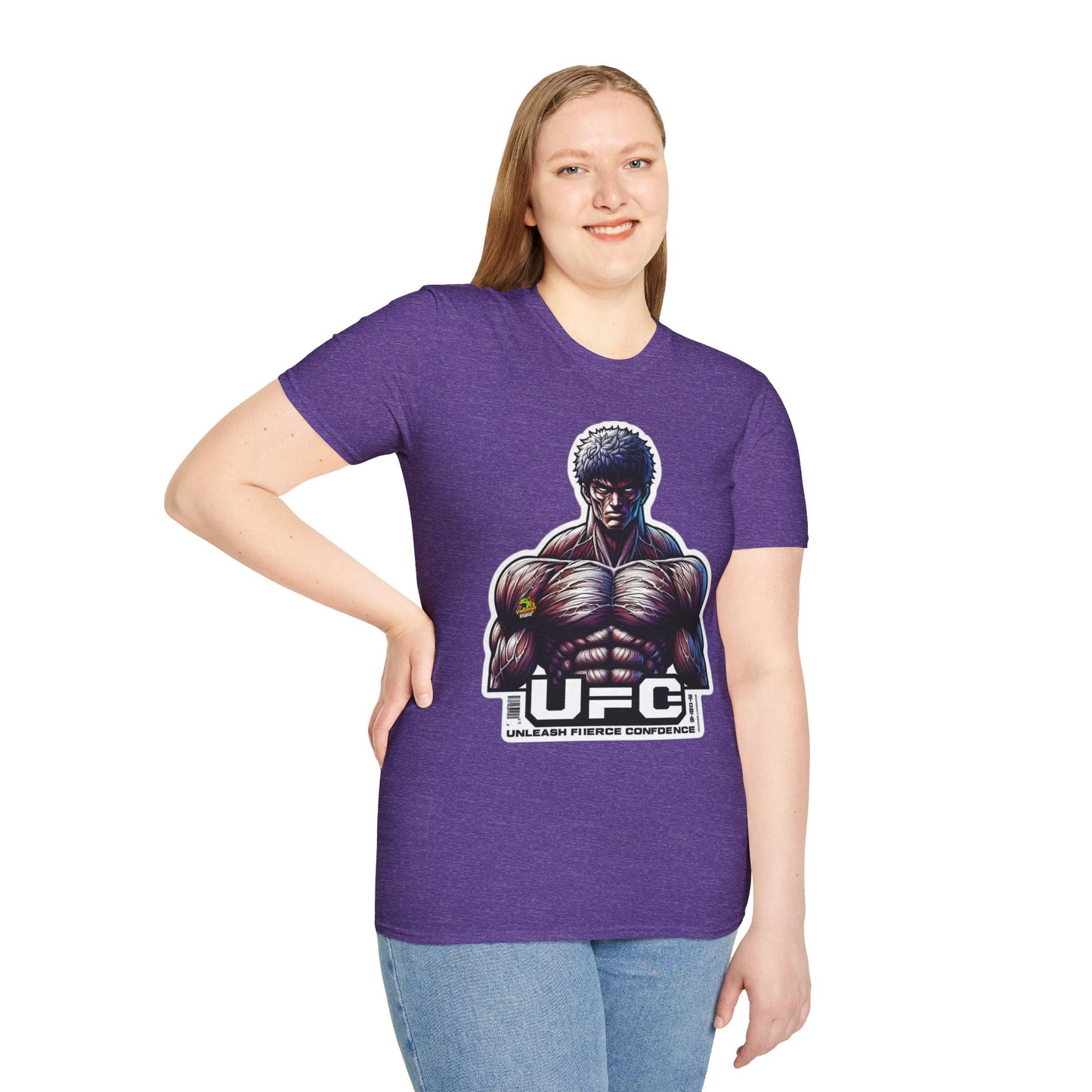 UFC T Shirt | Unleash Fierce Confidence | UFC Tee for Athletes and Baki Anime Fans