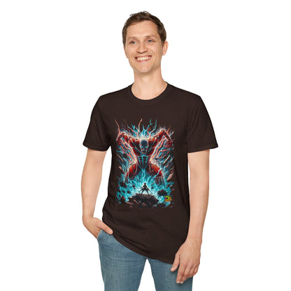 Eren Yeager Titan’s Courage Tee | Official Attack on Titan Shirt | - VibroPrint Studio