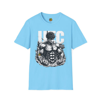 Michael Myers inspired design - UFC T Shirt | Unleash Fierce Confidence | UFC Tee for Fitness and Baki Anime Fans - gift for horror fans. unique graphic tee featuring iconic horror characters. Order yours now and stand out with this exclusive piece!