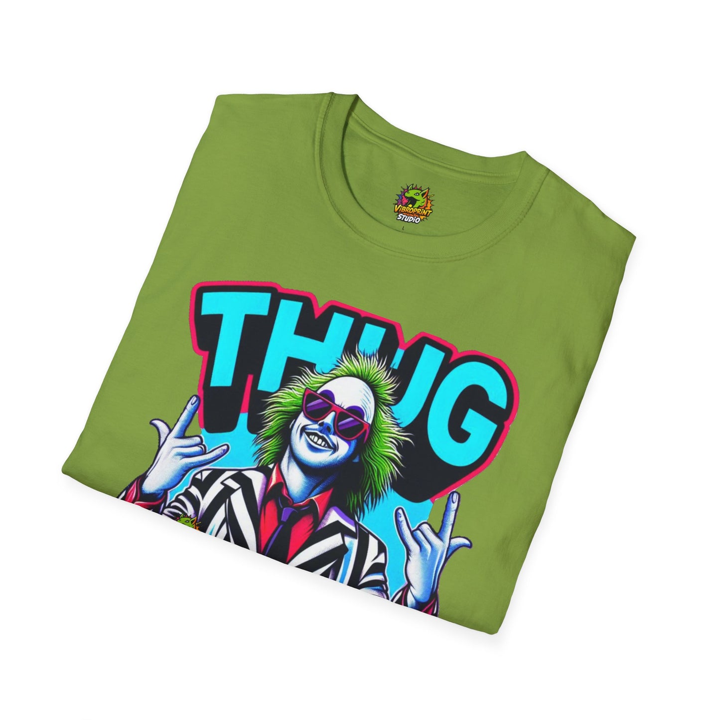 Beetlejuice - Beetlejuice Shirt | Thug Life Halloween Graphic Tee | Spooky Beetlejuice T-Shirt - custom-made. limited stock. Order yours now and stand out with this exclusive piece!