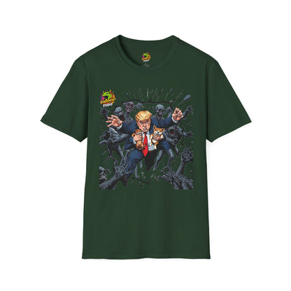 T-Shirt - They're Eating the Dogs Shirt | Satirical Trump Election T-Shirt | Funny Political Humor Tee - custom-made. limited stock. Order yours now and stand out with this exclusive piece!