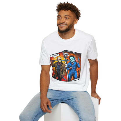 product - Michael Myers Vintage Shirt | Jason Voorhees Funny Halloween Tee - premium material. limited stock. Order yours now and stand out with this exclusive piece!