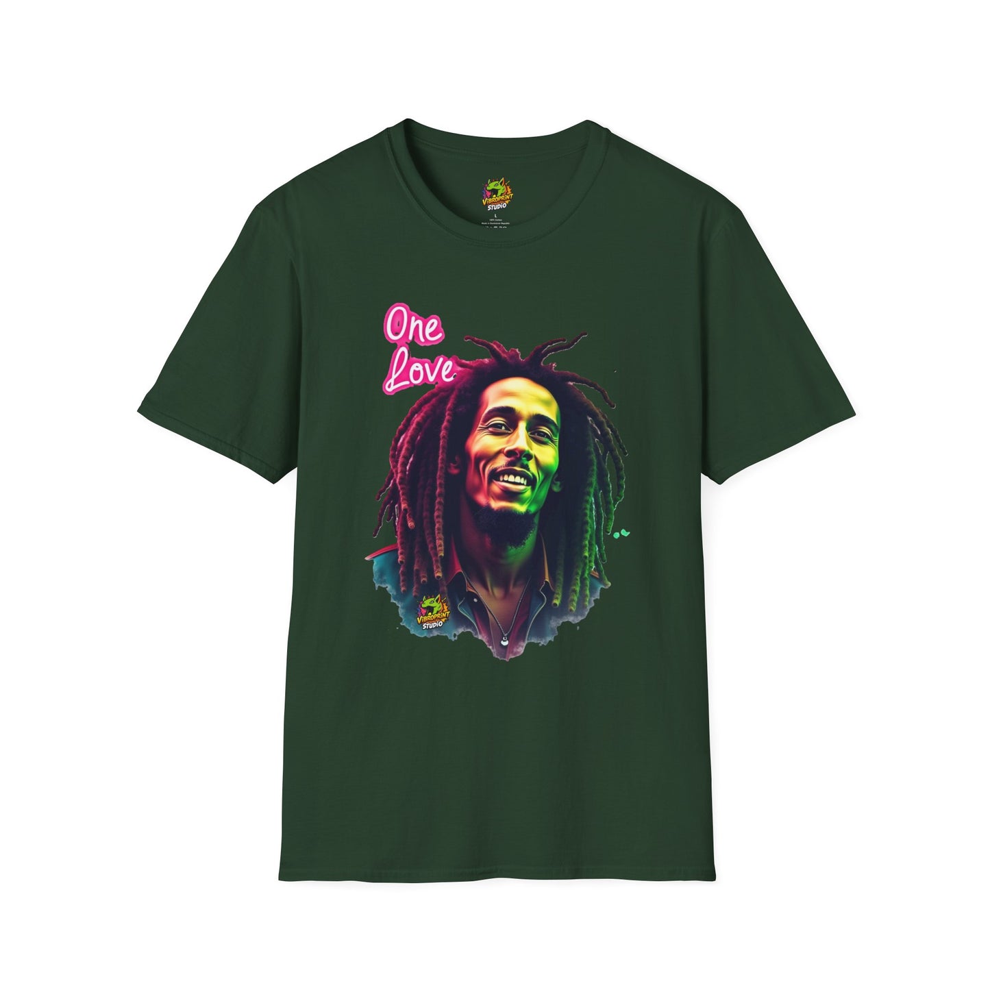 T-Shirt - Bob Marley T-Shirt - Lion of Judah - custom-made. perfect gift idea. Order yours now and stand out with this exclusive piece!