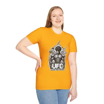 UFC T Shirt | Unleash Fierce Confidence | Motivational UFC Tee with Baki Anime Influence