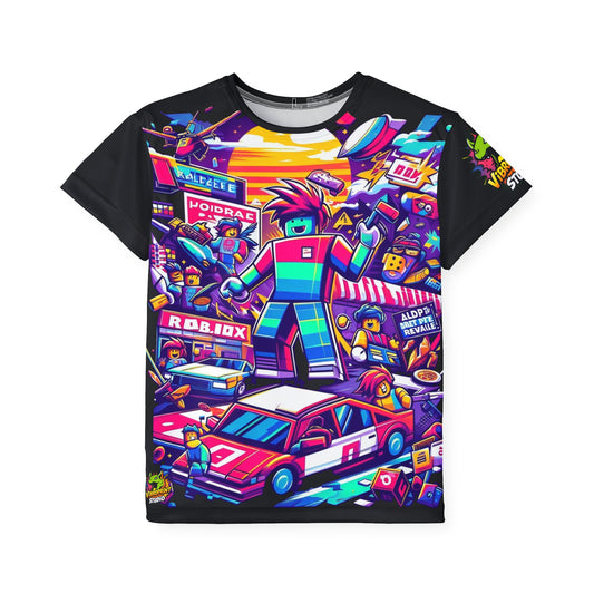 Roblox T-Shirt - Fun Roblox graphic tee for kids - Vibroprint Studio Design