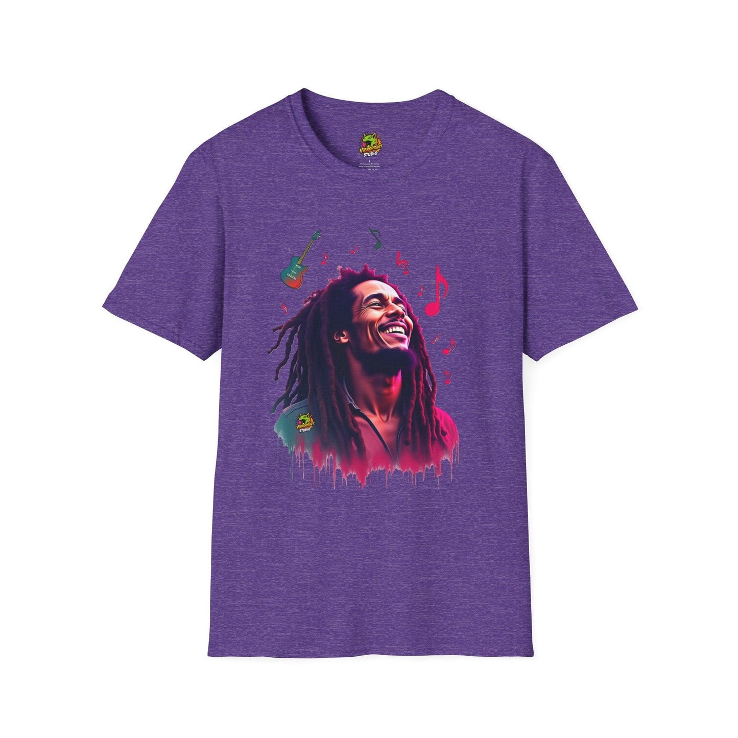 Bob - Bob Marley T-Shirt - Vibrant Rasta Revolution - premium material. perfect gift idea. Order yours now and stand out with this exclusive piece!