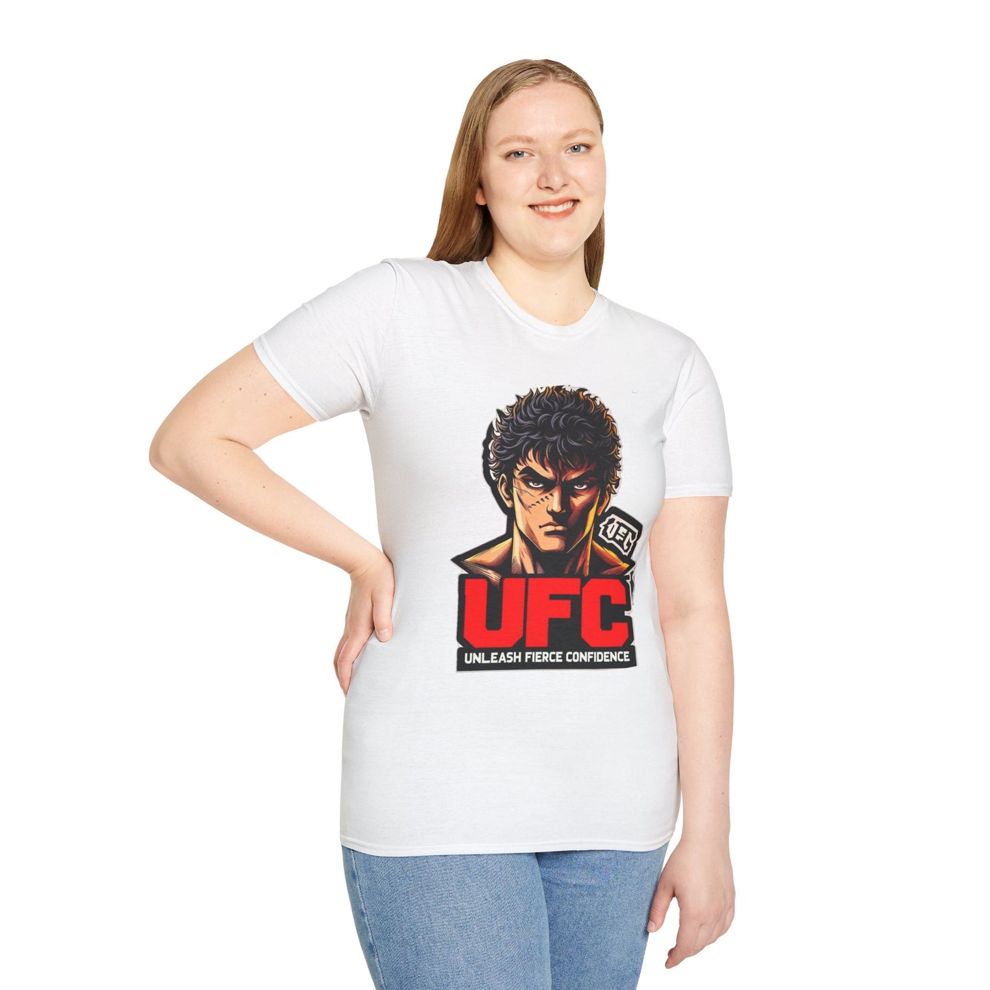 with - UFC T Shirt | Unleash Fierce Confidence | Motivational UFC Tee with Baki Anime Elements - premium material. perfect gift idea. Order yours now and stand out with this exclusive piece!