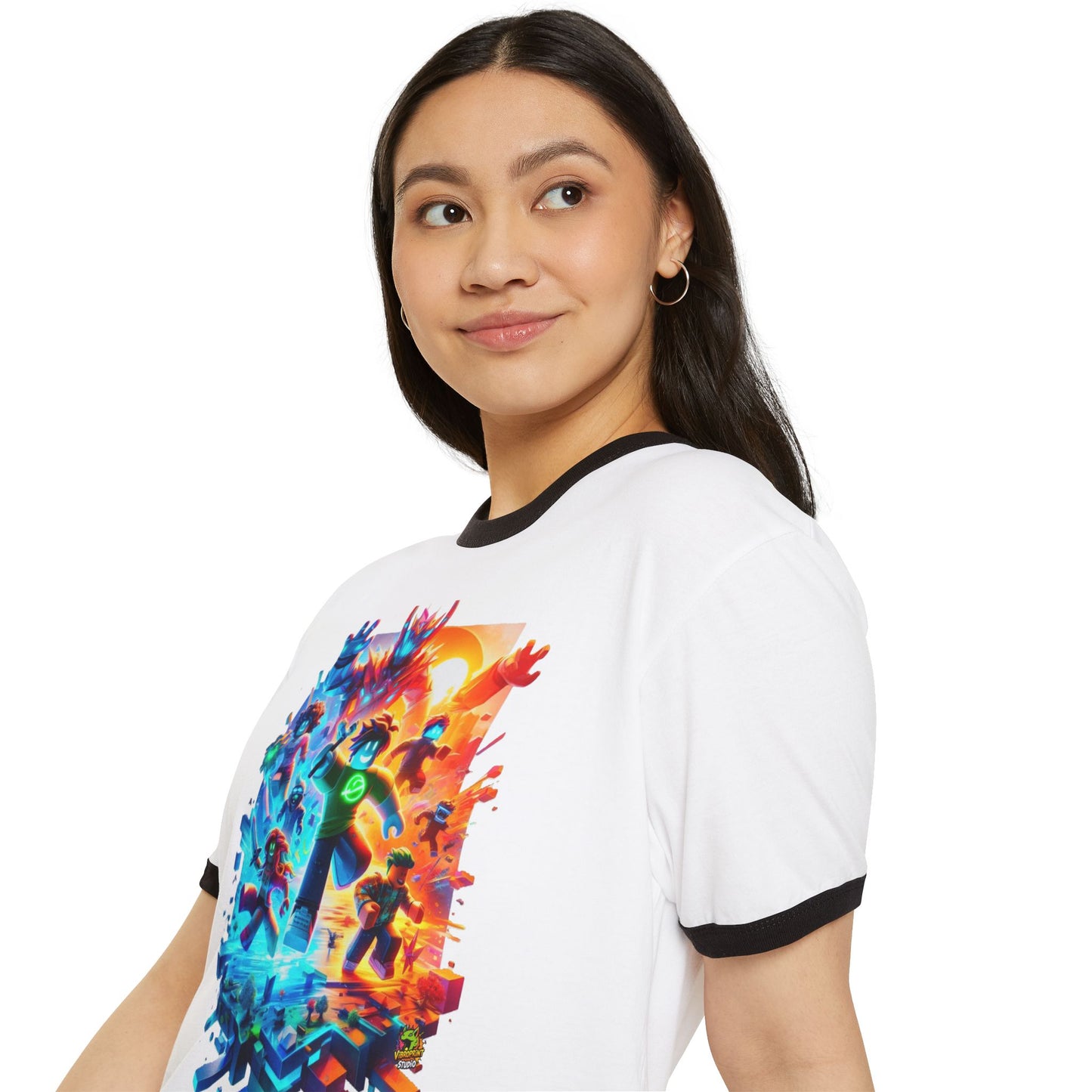 Roblox T Shirt for Gamers | Roblox Fan Adventure Tee | Roblox T Shirt - High Quality Image