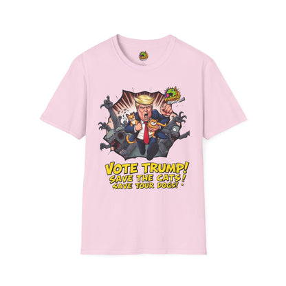 Shirt - They're Eating the Dogs Tee | Trump Election Satire Shirt | Funny Political Graphic Tee - custom-made. perfect gift idea. Order yours now and stand out with this exclusive piece!