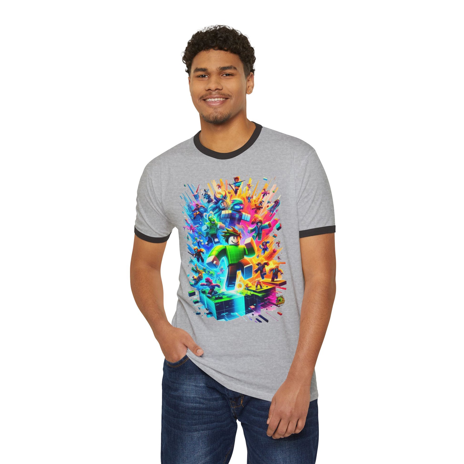 Roblox T Shirt for Gamers of All Ages | Roblox Fan Tee | Roblox Adventure T Shirt - High Quality Image