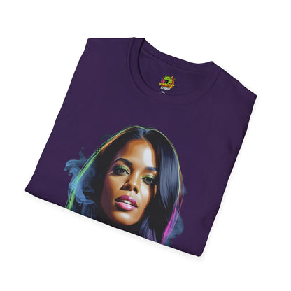 | - Aaliyah shirt | Celebrating the Queen of Urban Pop | A Lasting Memorial Tribute - premium material. limited stock. Order yours now and stand out with this exclusive piece!