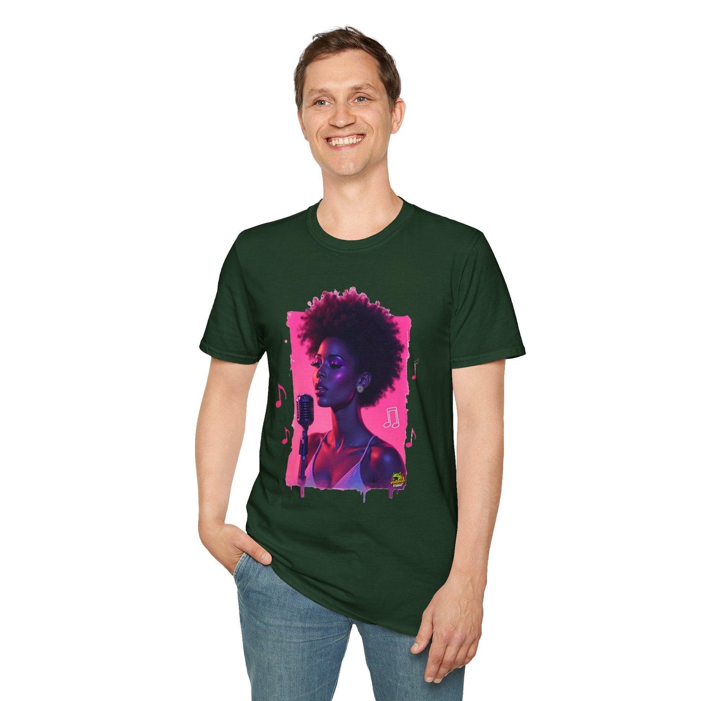 Whitney Houston Shirt - Elegant Performance - VibroPrint Studio