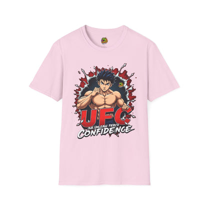 Fitness - UFC T Shirt | Unleash Fierce Confidence | UFC Tee Inspired by Baki Anime for Fitness Enthusiasts - custom-made. perfect gift idea. Order yours now and stand out with this exclusive piece!