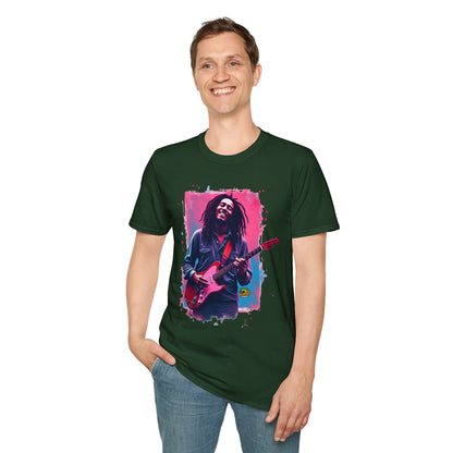 Bob Marley T-Shirt - One Love Harmony - VibroPrint Studio