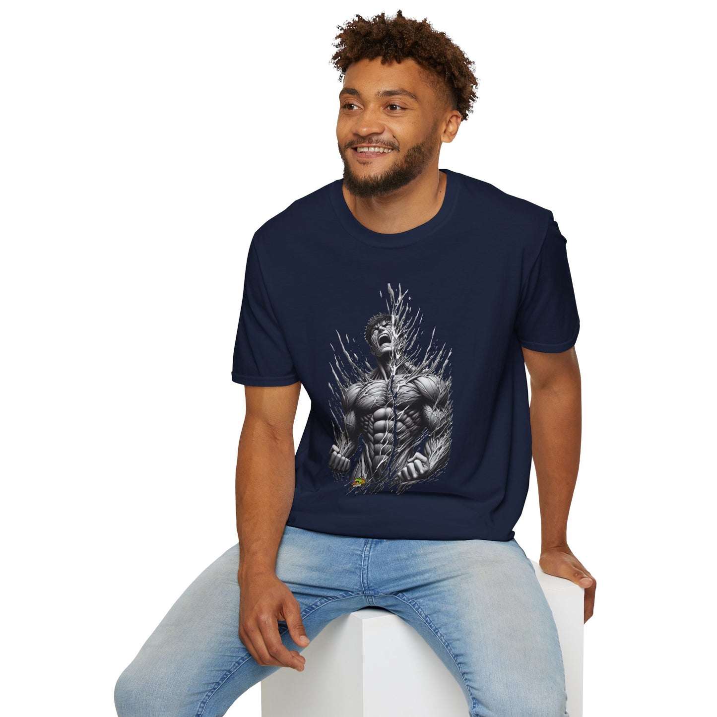 Shirt - UFC T Shirt | Unleash Fierce Confidence | Motivational UFC Tee with Baki Anime Inspiration for Gym Enthusiasts - premium material. perfect gift idea. Order yours now and stand out with this exclusive piece!