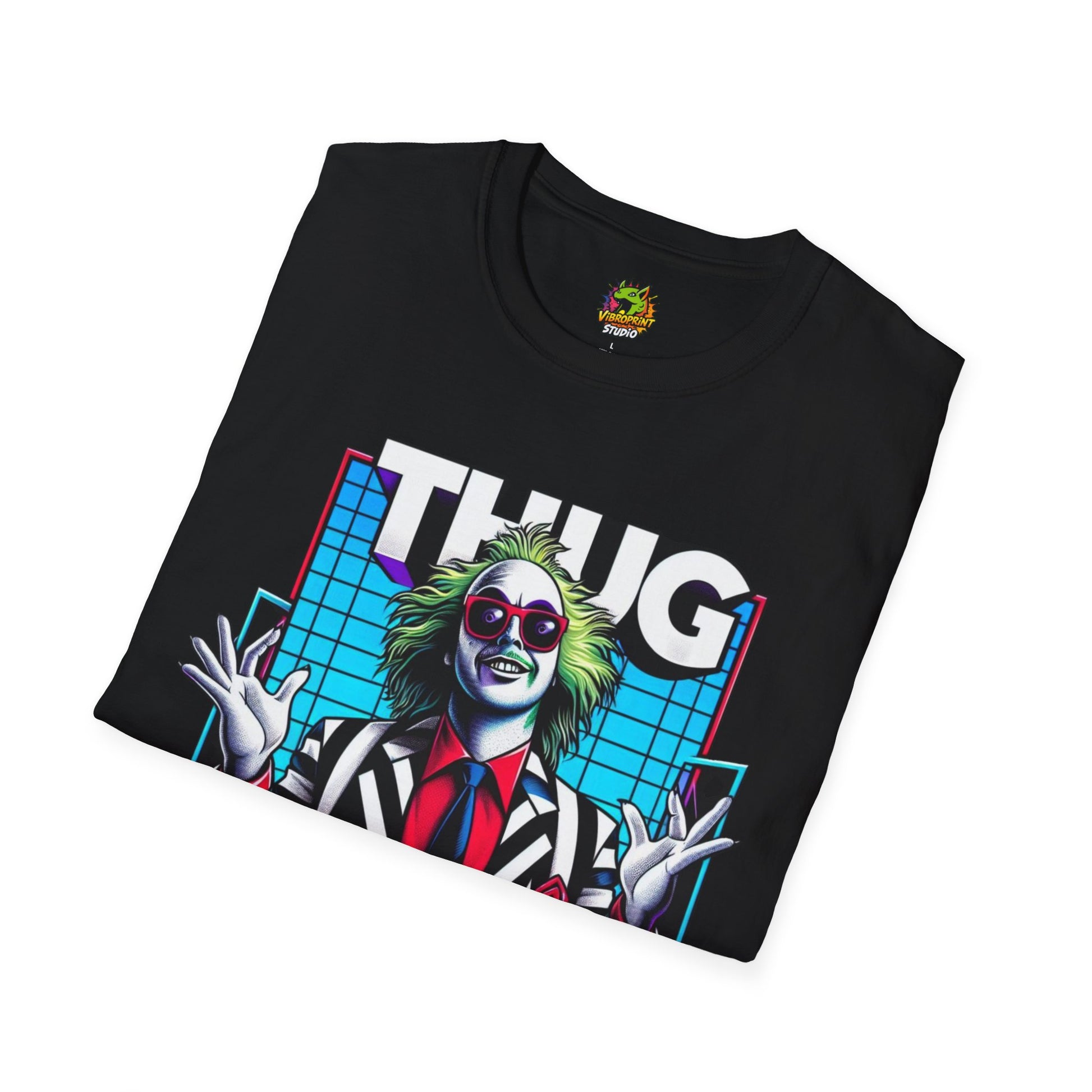 Men - Beetlejuice Shirt | Funny Thug Life Graphic Tee | Halloween Beetlejuice T-Shirt for Men & Women - custom-made. perfect gift idea. Order yours now and stand out with this exclusive piece!