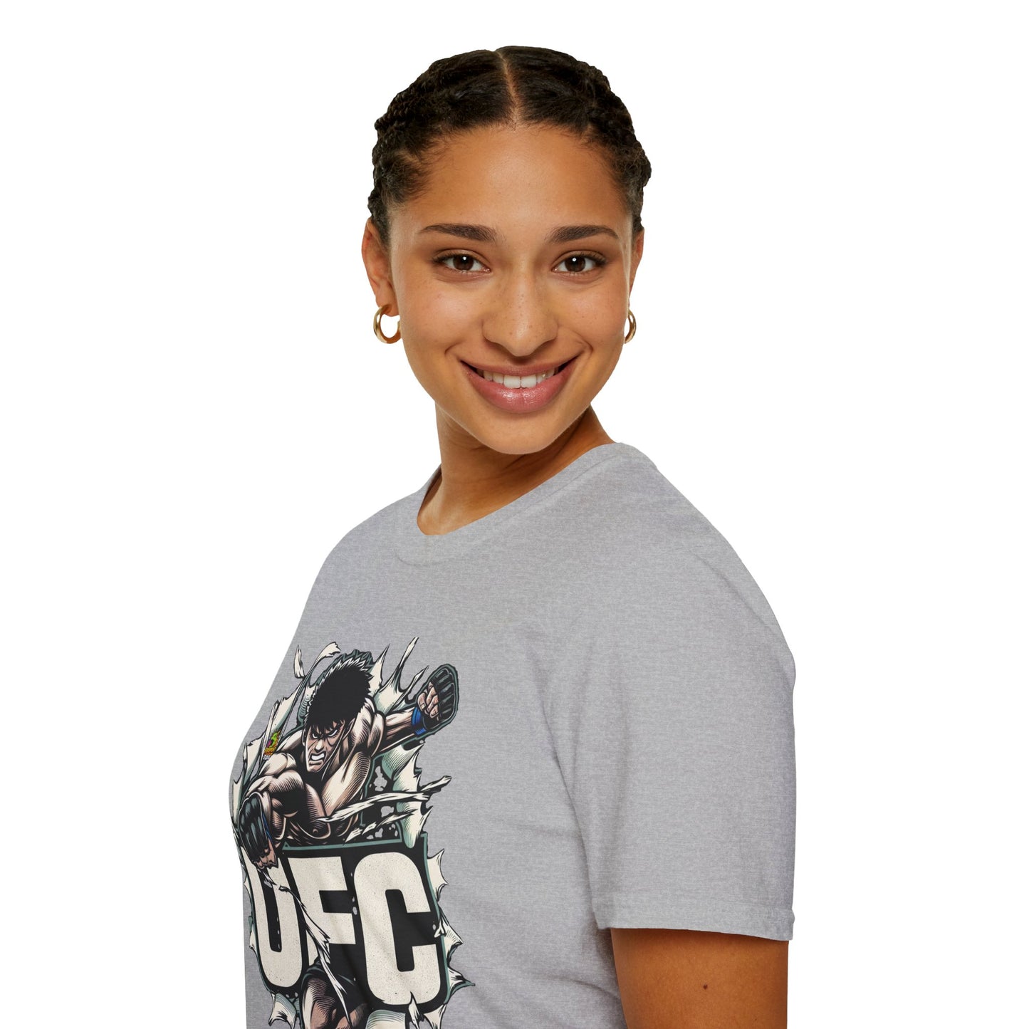 Fitness - UFC T Shirt | Unleash Fierce Confidence | UFC Tee for Fitness Enthusiasts - custom-made. perfect gift idea. Order yours now and stand out with this exclusive piece!