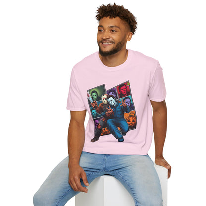 Jason Voorhees & Michael Myers Funny Shirt | Halloween Picnic Tee