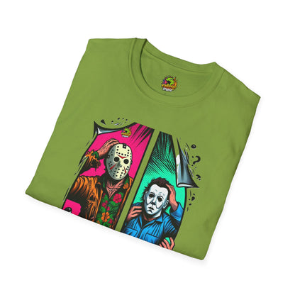 Michael Myers Vintage Shirt | Jason Voorhees Funny Picnic Scene Tee