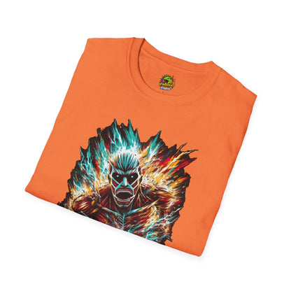 Eren Yeager Titan’s Power Tee | Attack on Titan Shirt | Shingeki no - VibroPrint Studio