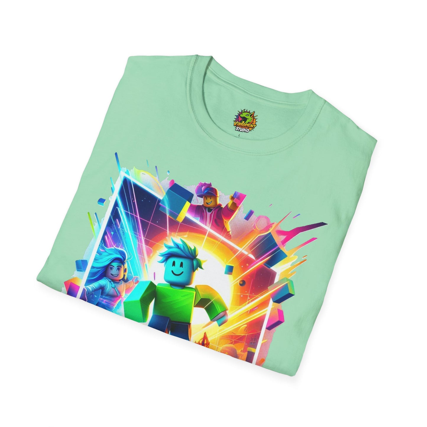 Roblox Avatar T-Shirt for Kids | Unique Roblox Graphic Tee | Roblox Gaming Merch | Cool Gift for Roblox Fans