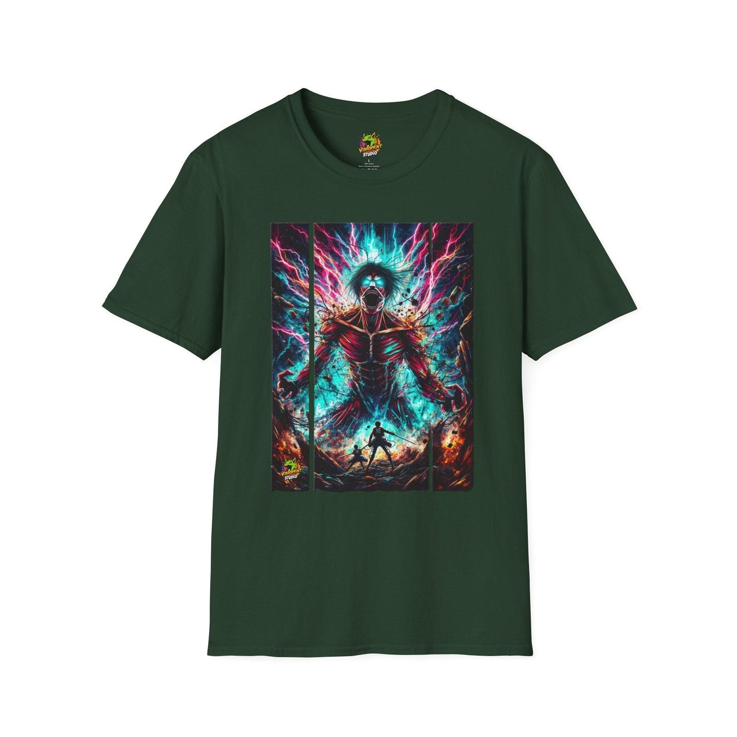 Shirt - Eren Yeager Titan’s Rampage Tee | Attack on Titan Shirt | Shingeki no - custom-made. perfect gift idea. Order yours now and stand out with this exclusive piece!