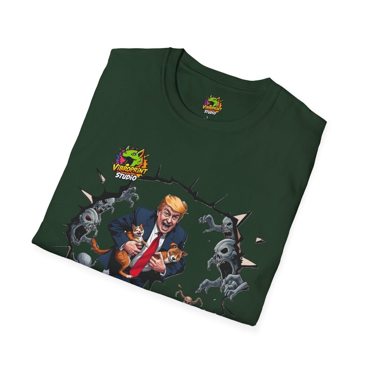 They're Eating the Dogs Tee | Funny Trump Election Shirt | Political Cats and Dogs Graphic Tee