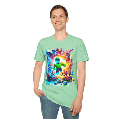 Roblox Avatar T-Shirt for Kids | Unique Roblox Graphic Tee | Roblox Gaming Merch | Cool Gift for Roblox Fans