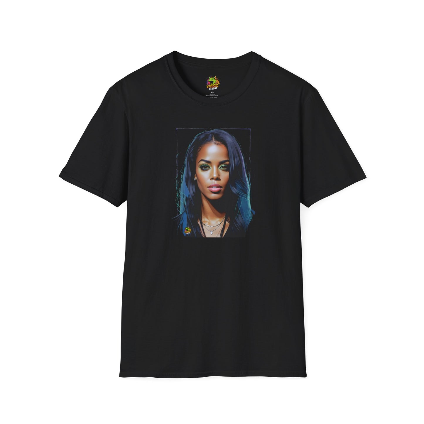 Aaliyah shirt | Tribute to the Queen of Urban Pop | Memorial T-Shirt for Fans - High Quality Image