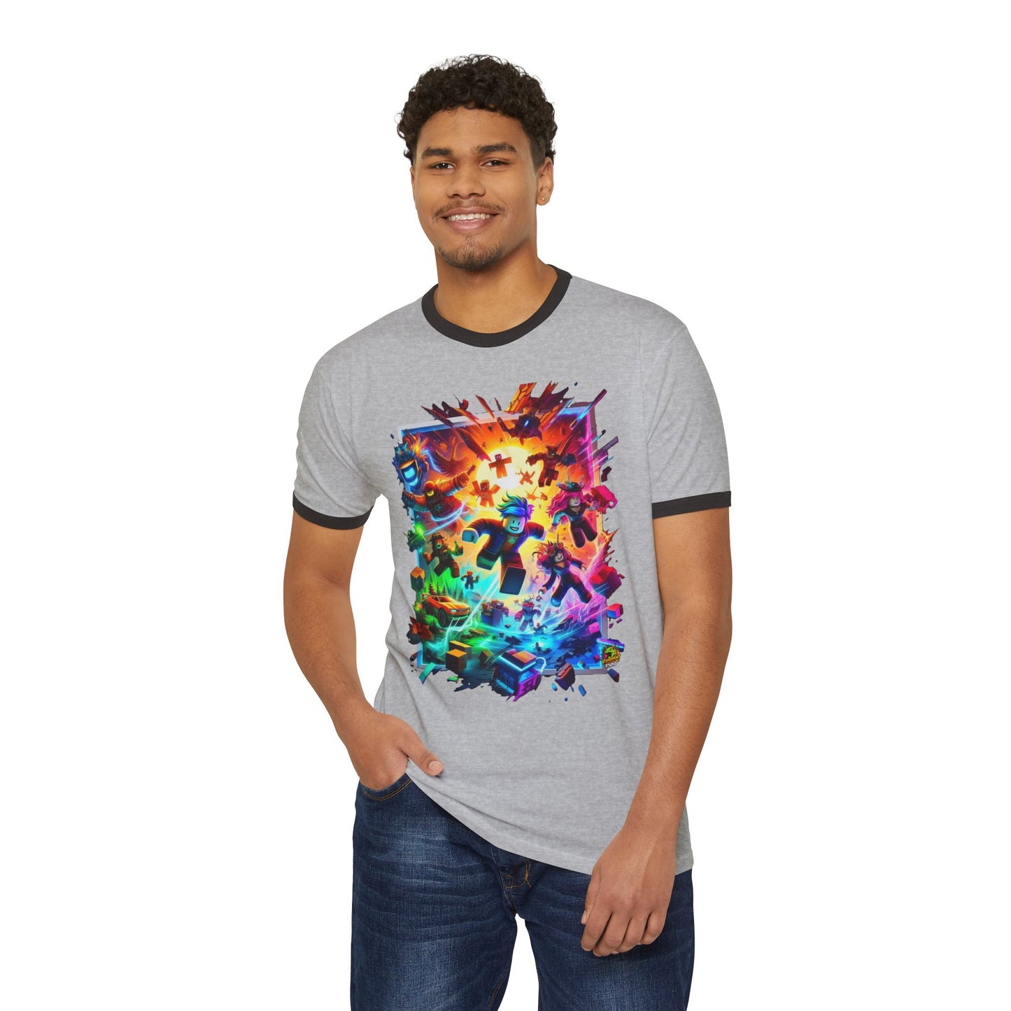 Roblox T Shirt for Gamers of All Ages | Roblox Fan Graphic Tee | Roblox T Shirt - High Quality Image