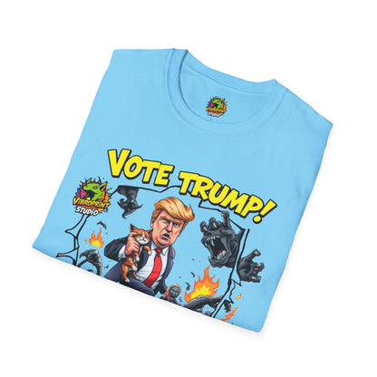 They're Eating the Dogs Tee | Satire Trump Election T-Shirt | Funny Political Graphic Te