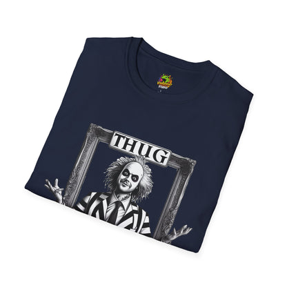 exclusive - Beetlejuice Shirt | Thug Life Halloween T-Shirt | Beetlejuice Costume Tee with Attitude - premium material. limited stock. Order yours now and stand out with this exclusive piece!