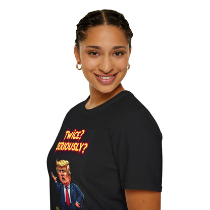 T-shirt, - Trump Shirt, Funny Trump T-shirt, Trump 2nd Assassination Attempt Shirt, Trump Memes, Kamala Harris Shirt, Meme Shirt, Trump Gift - custom-made. limited stock. Order yours now and stand out with this exclusive piece!