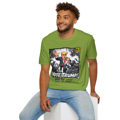 They're Eating the Dogs Tee | Satirical Political Humor Shirt | Trump Election Graphic Tee